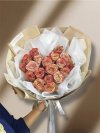 20 Stems Cappuccino Heart Bouquet